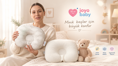 Joyo Baby Ergonomik Bebek Kafa ve Boyun Destek Yastığı